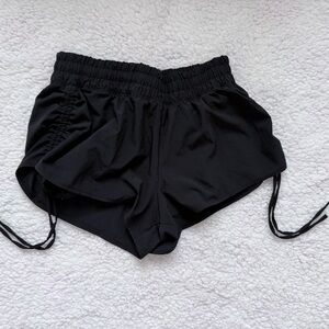Aerie Offline Black Athletic Shorts